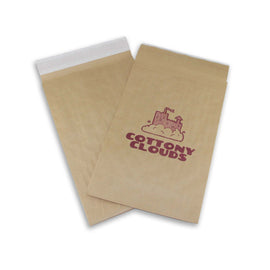 12.5x19 Printed Unpadded Paper Mailers 100 pcs - ZebraBoxes.com