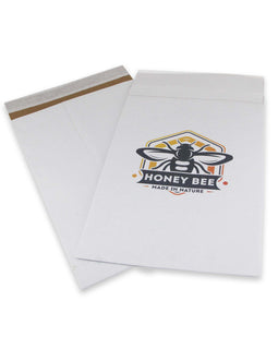 6x10 White Unpadded Paper Mailers 100 pcs - ZebraBoxes.com