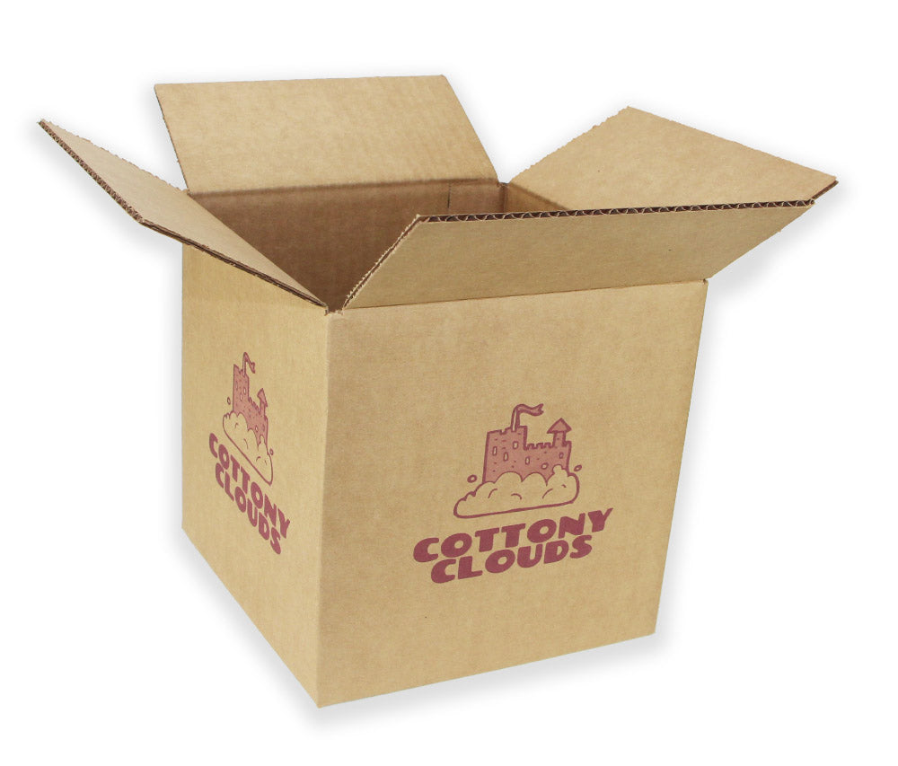 Brown Corrugated Shipping Boxes - 12x12x12 - 25pk